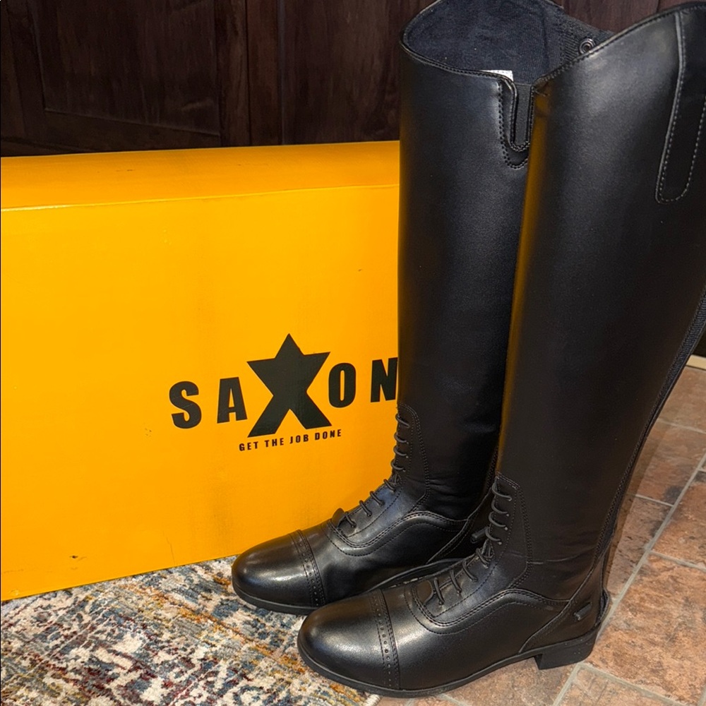 Women's Black Riding Boots